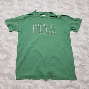 UCLA Top Womens Small Green Cotton-On‎ Short Sleeve Embroidered